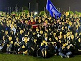 建筑艺术学院在2016年广西艺术学院“长征杯”足球赛中再创佳绩取得五连冠