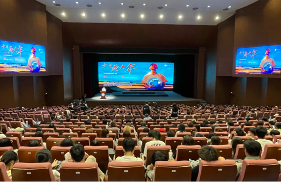 我校原创话剧《少年黄大年》走进陕西