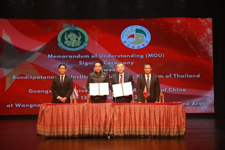 我校代表团访问泰国艺术院校并续签合作备忘录协议